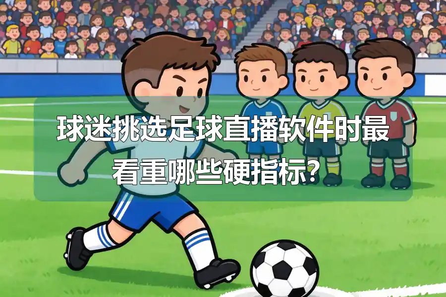 球迷挑选足球直播软件时最看重哪些硬指标？